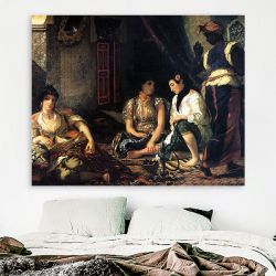 Eugene Delacroix Women of Algiers in their Apartment