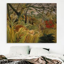 Henri Rousseau Surprised Rousseau Πίνακας σε Καμβά