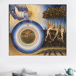 Fra Carnevale Creation and the expulsion from the paradise