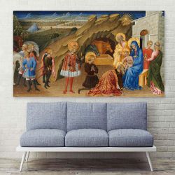 Giovanni di Paolo H λατρεία των μάγων Πίνακας σε Καμβά