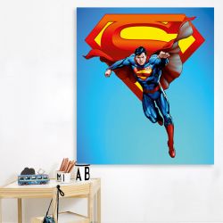 Superman Man of steel Πίνακας σε καμβά