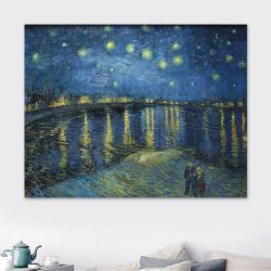 Vincent Van Gogh Starry Night Over the Rhône