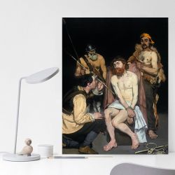 Edouard Manet Jesus Mocked by the Soldiers Ο Χριστός χλευάζεται από τους στρατιώτες (The Mocking of Christ)