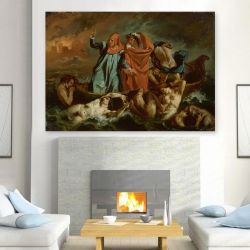Eugene Delacroix Dante&#039;s Bark