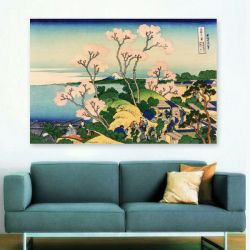 Hokusai fuji from goten yama Κατσουσίκα Χοκουσάι Πίνακας σε Καμβά