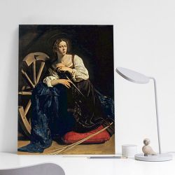 Caravaggio Saint Catherine of Alexandria Πίνακας σε Καμβά