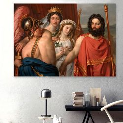 Jacques Louis David The Anger of Achilles Πίνακας του Ζακ Λουί Νταβίντ Η οργή του Αχιλλέα