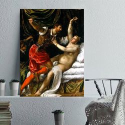Tiziano Vecellio Tarquin and Lucretia