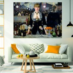 A Bar at the Folies-Bergère Edouard Manet Μπαρ στο Φολί Μπερζέρ Εντουάρ Μανέ