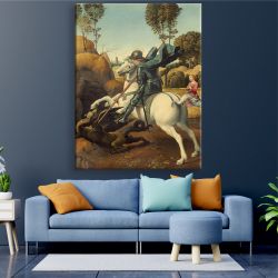 Raphael - Saint George and the Dragon Ραφαήλ Ο Άγιος Γεώργιος και ο δράκος