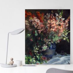 Auguste Renoir Gladioli in a Vase Πιερ Ογκίστ Ρενουάρ