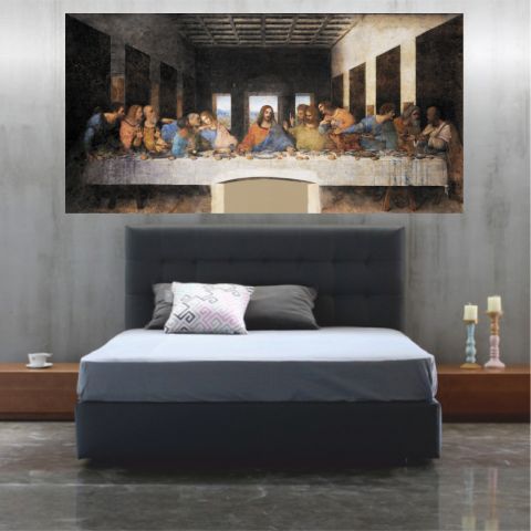 Leonardo da Vinci The Last Supper Ο Μυστικος Δειπνος medium colour