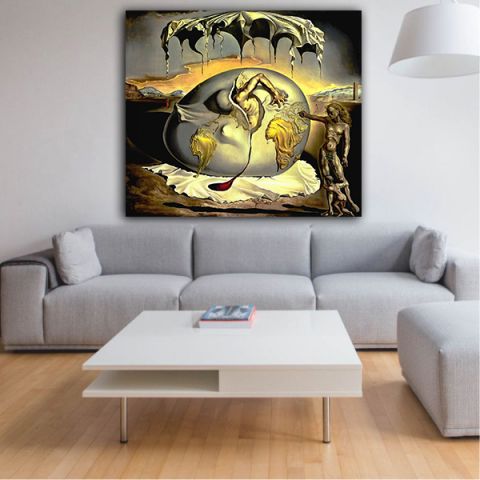 DALI Geopolitical Child Watching the Birth of the New Man αντίγραφο πίνακας σε καμβα