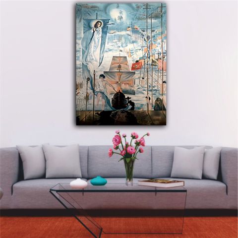 DALI The Dream of Christopher Columbus αντίγραφο πίνακας σε καμβα