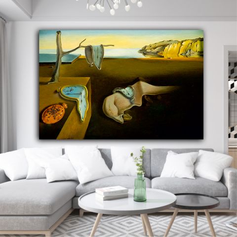 DALI The Persistence of memory αντίγραφο πίνακας σε καμβα