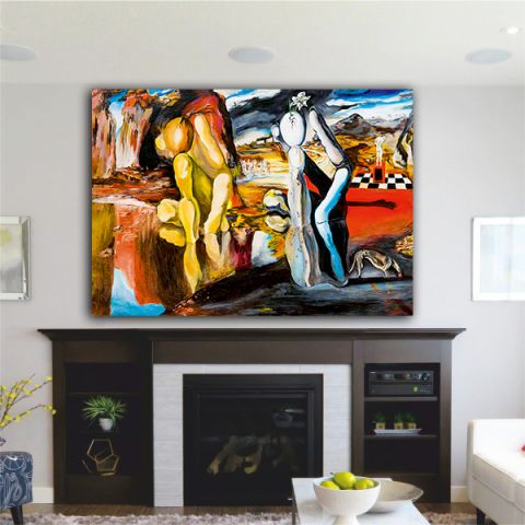 Dali Salvador Metamorphosis of Narcissus great Αντίγραφο Πίνακα