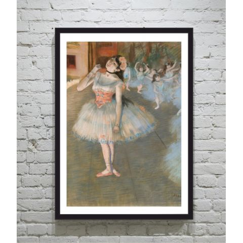 Edgar Degas ποστερ με κορνιζα The Star