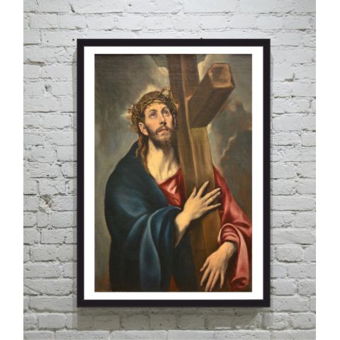 El Greco-Δομήνικος Θεοτοκόπουλος Christ Carrying the Cross poster