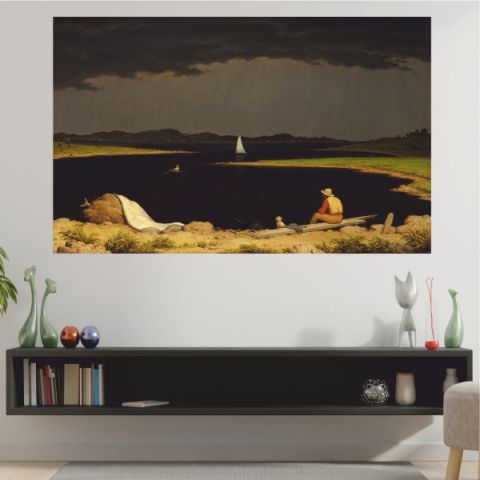 Heade Martin Johnson  Approaching Thunderstorm Πίνακας σε καμβά