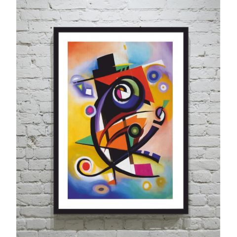 Kandinsky Tribyte series poster κορνίζα