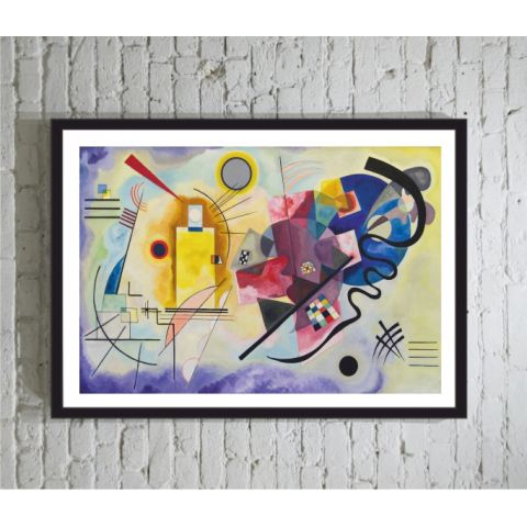 Kandinsky Wassily Yellow Red Blue