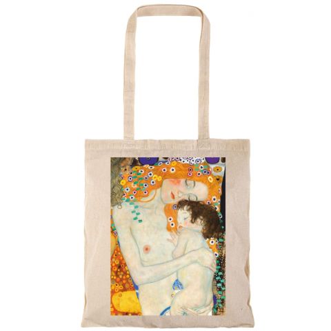Klimt Gustav Mother and Child tote bags τσαντα