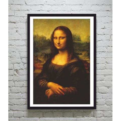 Leonardo Da Vinci-Mona Lisa joconda poster κορνιζα