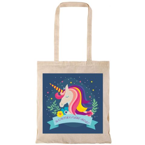 Unicorn is Real tote bags τσαντα μονοκερος