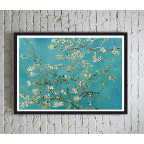 VINCENT VAN GOGH Almond Blossoms poster κορνιζα