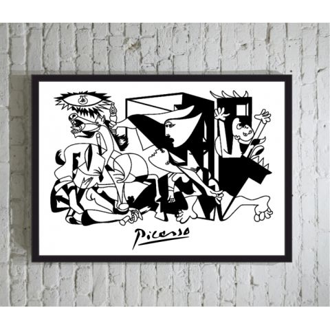ΠΟΣΤΕΡ ΚΟΡΝΙΖΑ ΤΥΠΟΥ GUERNICA PICASSO