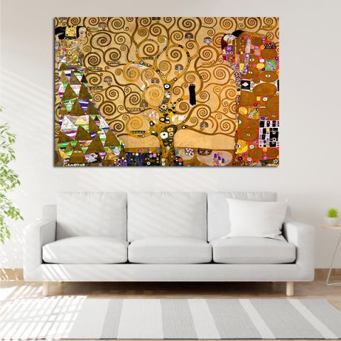 Gustav Klimt The tree of life 90 Χ 60 Το δέντρο της ζωής Κλιμτ
