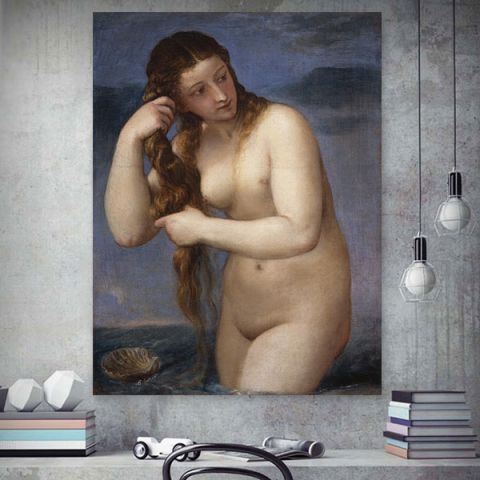 Tiziano Vecellio Venus Anadyomene