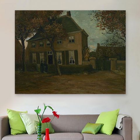 Vincent Van Gogh The Parish House in Nuenen