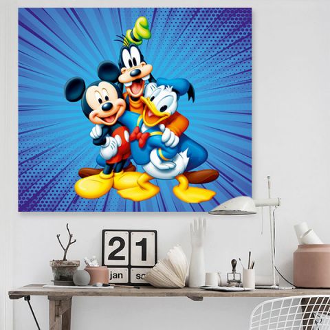 Mickey, Goofy &amp; Donlad