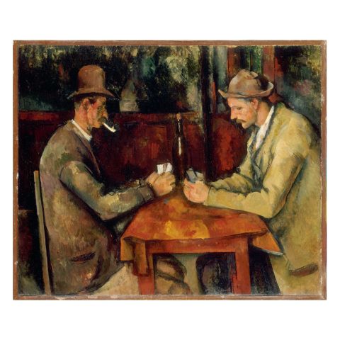 Cezanne Paul The card players 1895