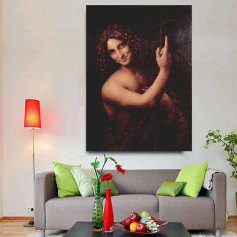 Leonardo Da Vinci Saint John Baptist