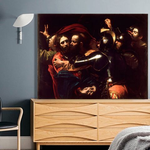 Caravaggio The Taking of Christ Πίνακας σε Καμβά