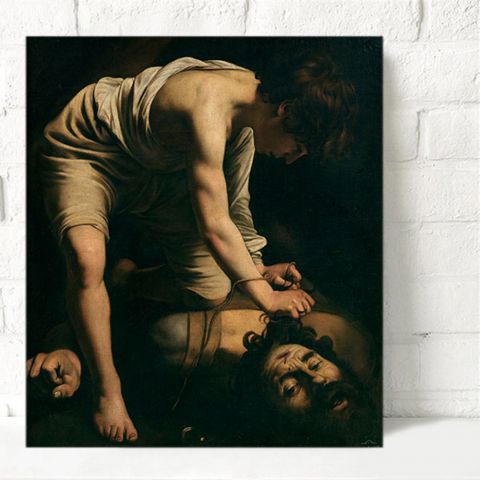 Caravaggio michelangelo David and Goliath