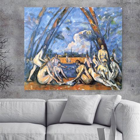Cezanne Paul Large Bathers