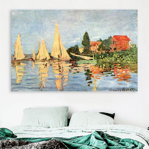 Claude Monet Regatta at Argenteuil