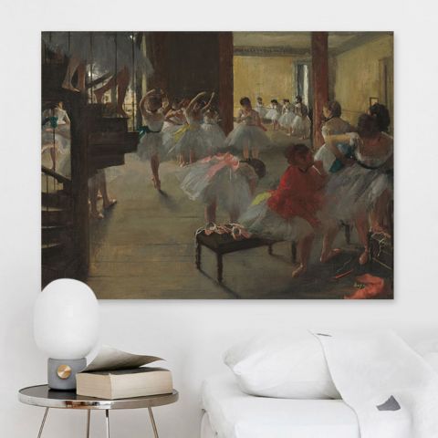 Edgar Degas The Dance Class Έντγκαρ Ντεγκά Η τάξη χορού