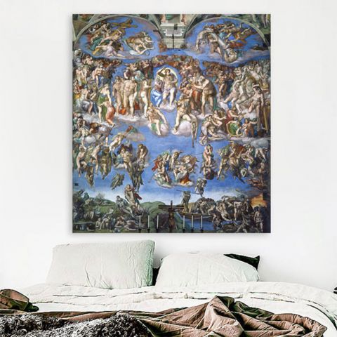 Michelangelo Μιχαήλ Άγγελος The Last Judgement ( Η Δευτέρα Παρουσία της Καπέλα Σιξτίνα)
