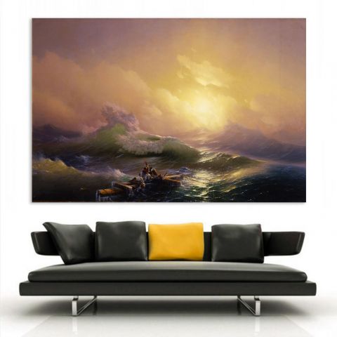Ivan Aivazovsky The Ninth Wave Πίνακας σε καμβά