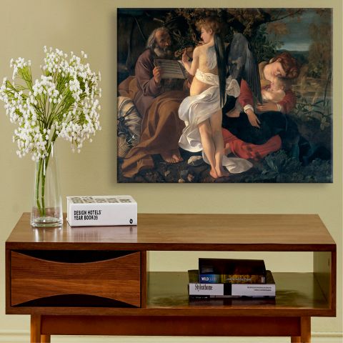 Caravaggio Rest on the Flight into Egypt Καραβάτζιο Η ανάπαυση κατά τη φυγή στην Αίγυπτο