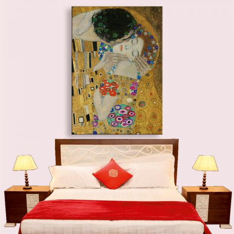 Gustav Klimt The Kiss III