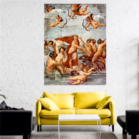 Raphael The Triumph of Galatea Raffaello-Ο Θρίαμβος της Γαλάτειας Πίνακας του Ραφαήλ
