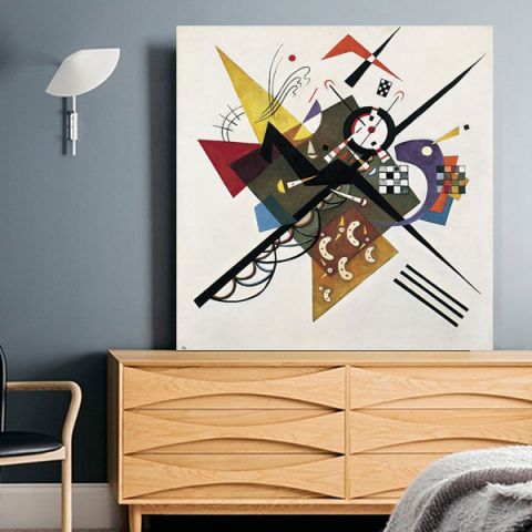 Kandinsky Wassily On White II Βασίλι Καντίνσκι Σε λευκό II Abstract art