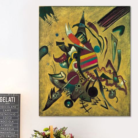 Kandinsky Wassily Points Βασίλι Καντίνσκι Πόντοι Αφηρημένα Μοντέρνα Τέχνη Abstract Art Πίνακες