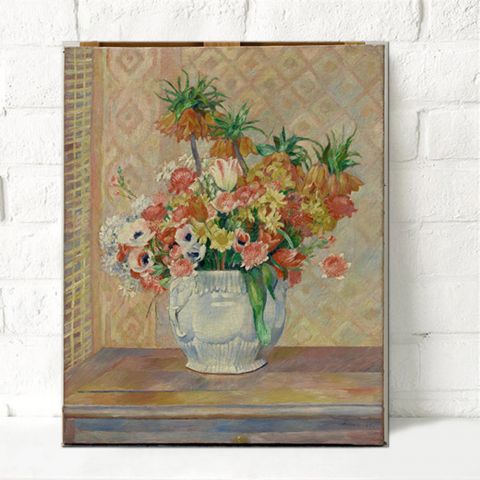 Auguste Renoir GUGG Still Life Flowers Πιερ Ογκίστ Ρενουάρ Νεκρή φύση λουλούδια