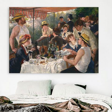 Pierre Auguste Renoir Luncheon of the Boating Party